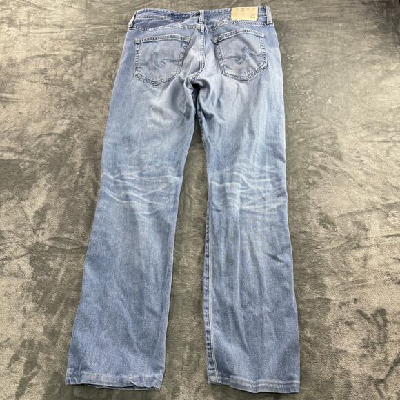 AG Adriano Goldschmeid Jeans Men 32 The Graduate Tailored Leg Casual Light Blue - Picture 11 of 12